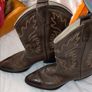 Old West Cowboy/girl boots. Child’s size 3.5.